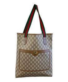GUCCI PLUS（グッチ プラス）の古着「トートバッグ」｜ベージュ