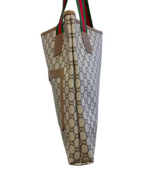 GUCCI PLUS（グッチ プラス）GUCCI PLUS (グッチ プラス) トートバッグ ベージュの古着・服飾アイテム
