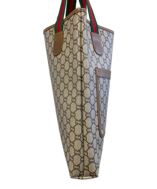 GUCCI PLUS（グッチ プラス）GUCCI PLUS (グッチ プラス) トートバッグ ベージュの古着・服飾アイテム