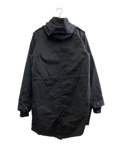 HOUSTON（ヒューストン）HOUSTON (ヒューストン) ライナー付コート ブラック サイズ:Mの古着・服飾アイテム