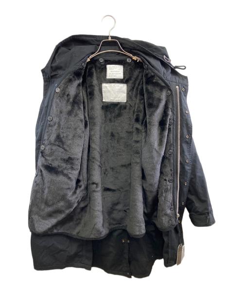 HOUSTON（ヒューストン）HOUSTON (ヒューストン) ライナー付コート ブラック サイズ:Mの古着・服飾アイテム