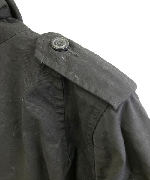 HOUSTON（ヒューストン）HOUSTON (ヒューストン) ライナー付コート ブラック サイズ:Mの古着・服飾アイテム