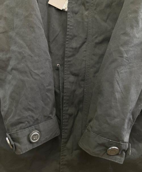 HOUSTON（ヒューストン）HOUSTON (ヒューストン) ライナー付コート ブラック サイズ:Mの古着・服飾アイテム