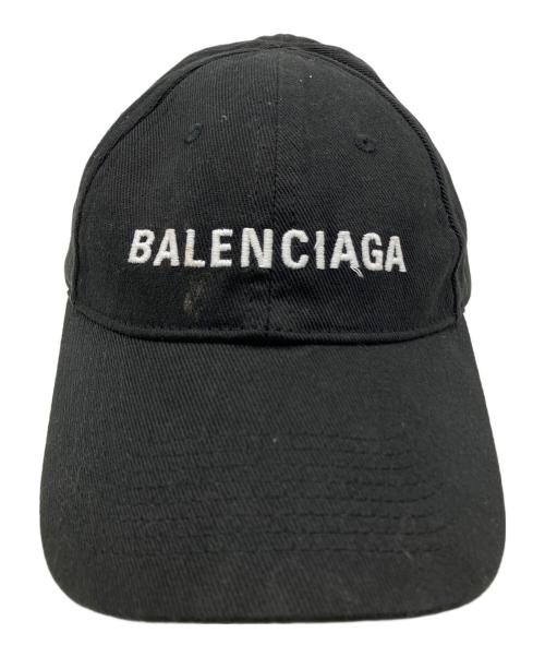BALENCIAGA（バレンシアガ）BALENCIAGA (バレンシアガ) キャップ ブラックの古着・服飾アイテム