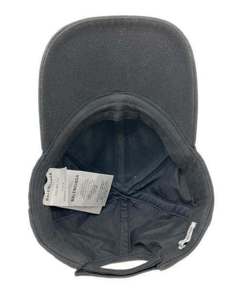 BALENCIAGA（バレンシアガ）BALENCIAGA (バレンシアガ) キャップ ブラックの古着・服飾アイテム