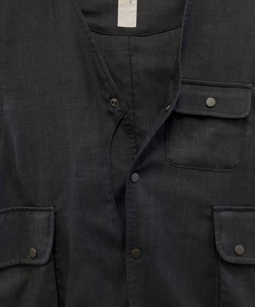 BENINE（ビーナイン）benine (ビーナイン) ジレ インディゴ サイズ:Lの古着・服飾アイテム