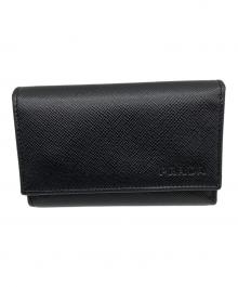 PRADA（プラダ）の古着「6連キーケース」｜ブラック