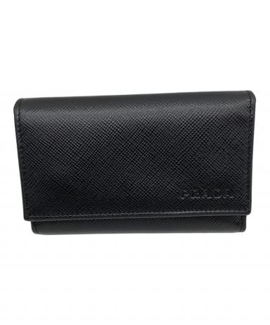 中古・古着通販】PRADA (プラダ) 6連キーケース ブラック｜ブランド