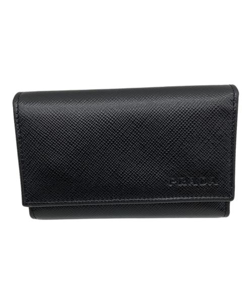 PRADA（プラダ）PRADA (プラダ) 6連キーケース ブラックの古着・服飾アイテム
