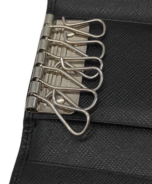 PRADA（プラダ）PRADA (プラダ) 6連キーケース ブラックの古着・服飾アイテム