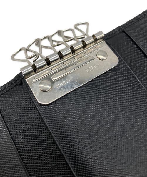 PRADA（プラダ）PRADA (プラダ) 6連キーケース ブラックの古着・服飾アイテム