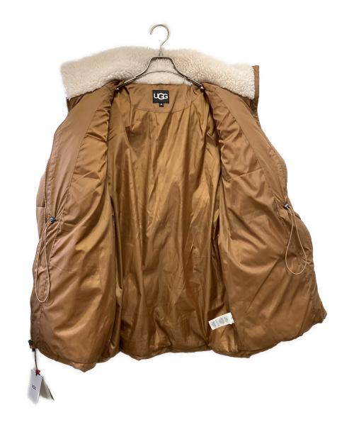 UGG（アグ）UGG (アグ) Amal Plushseam Puffer Coat ブラウン サイズ:XSの古着・服飾アイテム