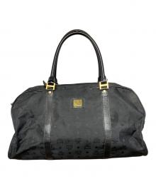 MCM（エムシーエム）の古着「ボストンバッグ」｜ブラック