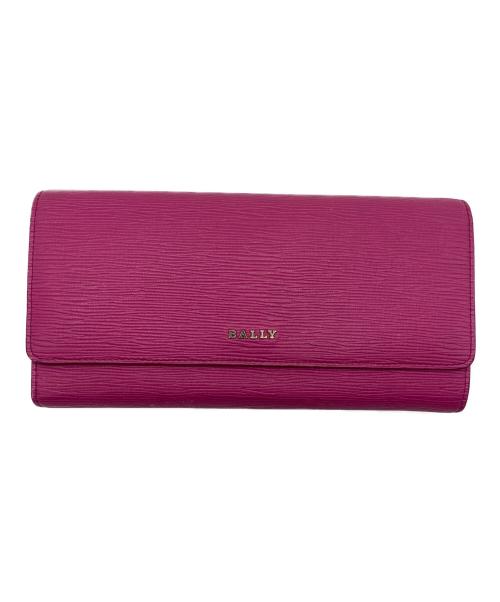BALLY（バリー）BALLY (バリー) 長財布 ピンクの古着・服飾アイテム