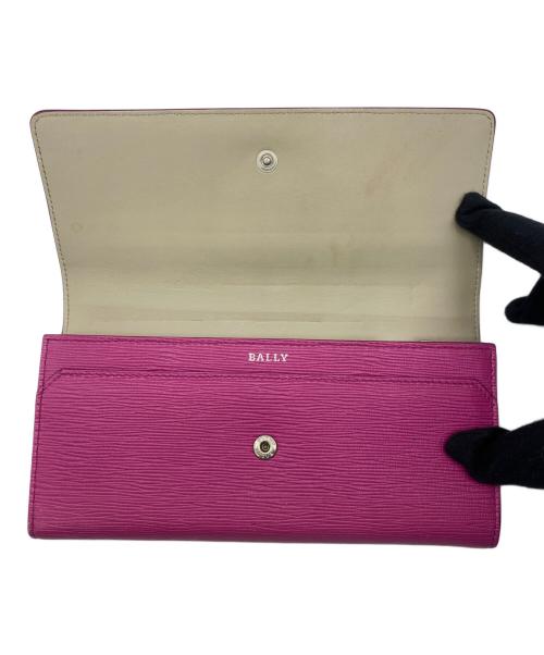 BALLY（バリー）BALLY (バリー) 長財布 ピンクの古着・服飾アイテム