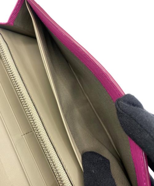 BALLY（バリー）BALLY (バリー) 長財布 ピンクの古着・服飾アイテム