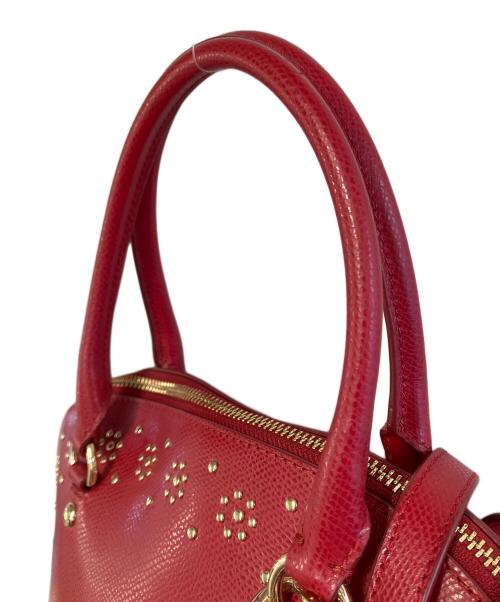 COACH（コーチ）COACH (コーチ) 2WAYバッグ レッドの古着・服飾アイテム