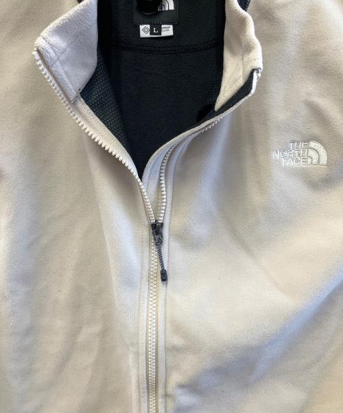 THE NORTH FACE（ザ ノース フェイス）THE NORTH FACE (ザ ノース フェイス) フリースベスト ベージュ サイズ:Lの古着・服飾アイテム