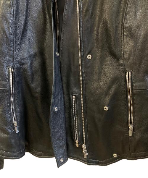 KADOYA（カドヤ）KADOYA (カドヤ) ライダースジャケット ブラック サイズ:Mの古着・服飾アイテム
