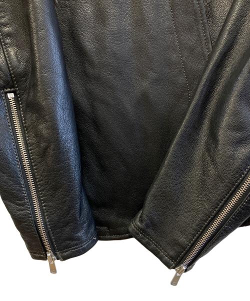 KADOYA（カドヤ）KADOYA (カドヤ) ライダースジャケット ブラック サイズ:Mの古着・服飾アイテム