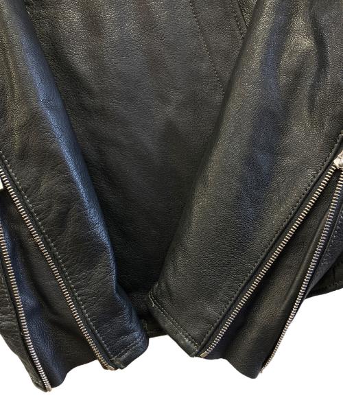 KADOYA（カドヤ）KADOYA (カドヤ) ライダースジャケット ブラック サイズ:Mの古着・服飾アイテム