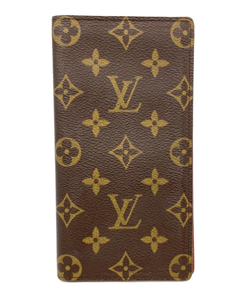 LOUIS VUITTON（ルイ ヴィトン）LOUIS VUITTON (ルイ ヴィトン) ポルトバルール カルトクレディ ブラウンの古着・服飾アイテム