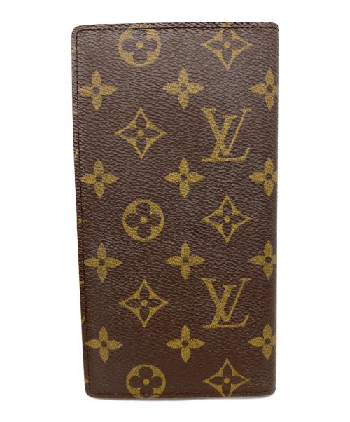 LOUIS VUITTON（ルイ ヴィトン）LOUIS VUITTON (ルイ ヴィトン) ポルトバルール カルトクレディ ブラウンの古着・服飾アイテム
