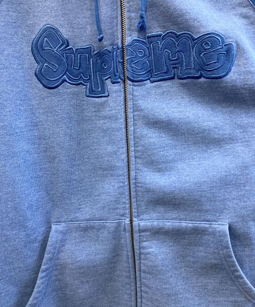 SUPREME（シュプリーム）Supreme (シュプリーム) ジップパーカー ブルー サイズ:XXLの古着・服飾アイテム