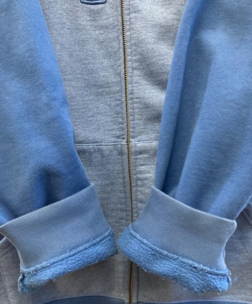 SUPREME（シュプリーム）Supreme (シュプリーム) ジップパーカー ブルー サイズ:XXLの古着・服飾アイテム