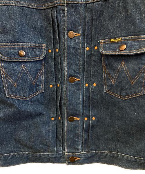 Wrangler（ラングラー）Wrangler (ラングラー) デニムジャケット ネイビー サイズ:Lの古着・服飾アイテム