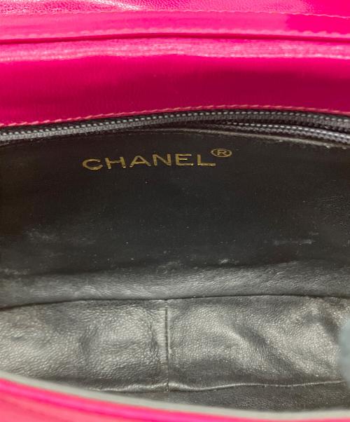 CHANEL（シャネル）CHANEL (シャネル) チェーンショルダーバッグ ショッキングピンクの古着・服飾アイテム