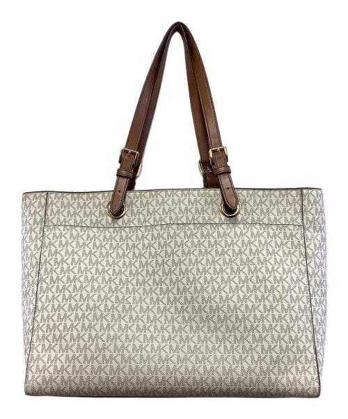 MICHAEL KORS（マイケルコース）MICHAEL KORS (マイケル・コース) バッグ ベージュ×ブラウンの古着・服飾アイテム
