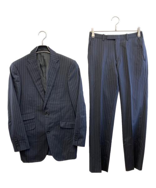 BURBERRY BLACK LABEL（バーバリーブラックレーベル）BURBERRY BLACK LABEL (バーバリーブラックレーベル) セットアップスーツ ブラック サイズ:90-74-165 36R　パンツ：記載なしの古着・服飾アイテム