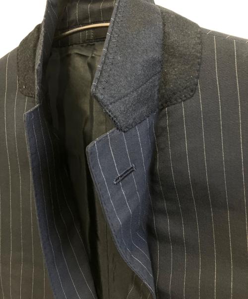 BURBERRY BLACK LABEL（バーバリーブラックレーベル）BURBERRY BLACK LABEL (バーバリーブラックレーベル) セットアップスーツ ブラック サイズ:90-74-165 36R　パンツ：記載なしの古着・服飾アイテム