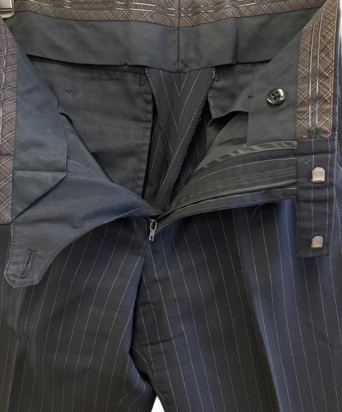 BURBERRY BLACK LABEL（バーバリーブラックレーベル）BURBERRY BLACK LABEL (バーバリーブラックレーベル) セットアップスーツ ブラック サイズ:90-74-165 36R　パンツ：記載なしの古着・服飾アイテム