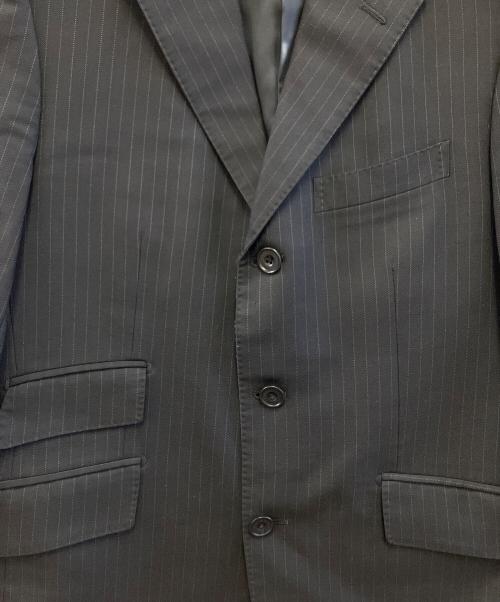 BURBERRY BLACK LABEL（バーバリーブラックレーベル）BURBERRY BLACK LABEL (バーバリーブラックレーベル) セットアップスーツ ブラック サイズ:スーツ、ベスト：90-74-165 36R　パンツ：記載なしの古着・服飾アイテム