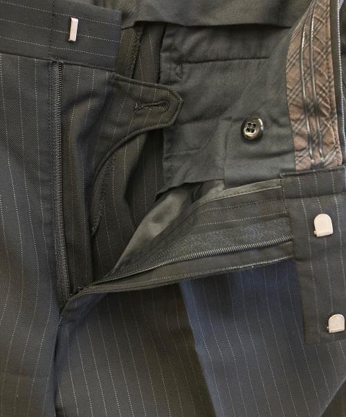 BURBERRY BLACK LABEL（バーバリーブラックレーベル）BURBERRY BLACK LABEL (バーバリーブラックレーベル) セットアップスーツ ブラック サイズ:スーツ、ベスト：90-74-165 36R　パンツ：記載なしの古着・服飾アイテム