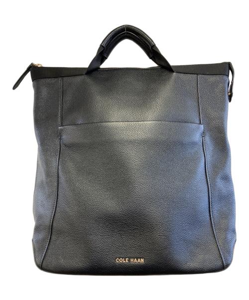COLE HAAN（コールハーン）COLE HAAN (コールハーン) コンバーチブル バックパック ブラックの古着・服飾アイテム