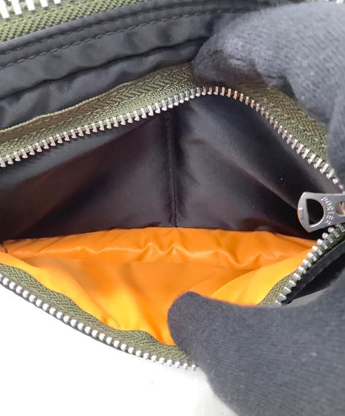 PORTER（ポーター）PORTER (ポーター) ポーチ ブラック×グリーンの古着・服飾アイテム