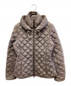 MONCLERモンクレール）の古着「キルティングダウンジャケット」｜ベージュ
