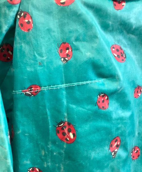 DOLCE & GABBANA（ドルチェ＆ガッバーナ）DOLCE & GABBANA (ドルチェ＆ガッバーナ) レインコート ターコイズ サイズ:24/38の古着・服飾アイテム