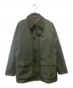 Barbourバブアー）の古着「BEDALE SL 2LAYER NO WAXジャケット」｜カーキ