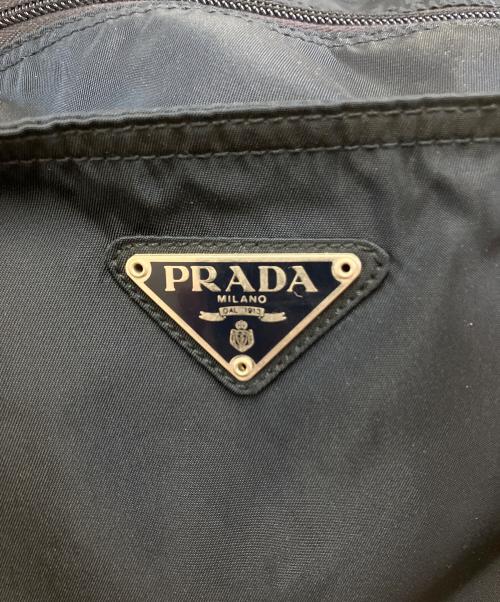PRADA（プラダ）PRADA (プラダ) ナイロントートバッグ ネイビーの古着・服飾アイテム