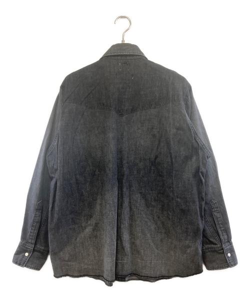 Wrangler（ラングラー）Wrangler (ラングラー) FOLL (フォル) 長袖シャツ ブラック サイズ:Mの古着・服飾アイテム