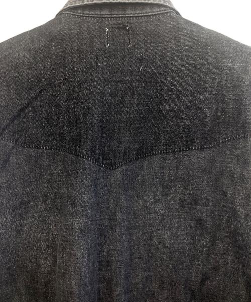 Wrangler（ラングラー）Wrangler (ラングラー) FOLL (フォル) 長袖シャツ ブラック サイズ:Mの古着・服飾アイテム