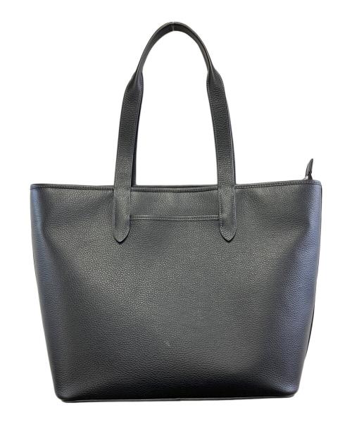 COACH（コーチ）COACH (コーチ) レザートートバッグ ブラックの古着・服飾アイテム