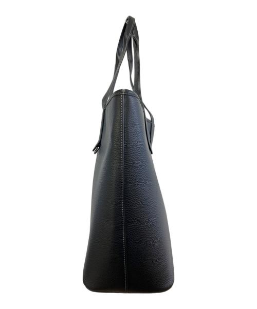 COACH（コーチ）COACH (コーチ) レザートートバッグ ブラックの古着・服飾アイテム