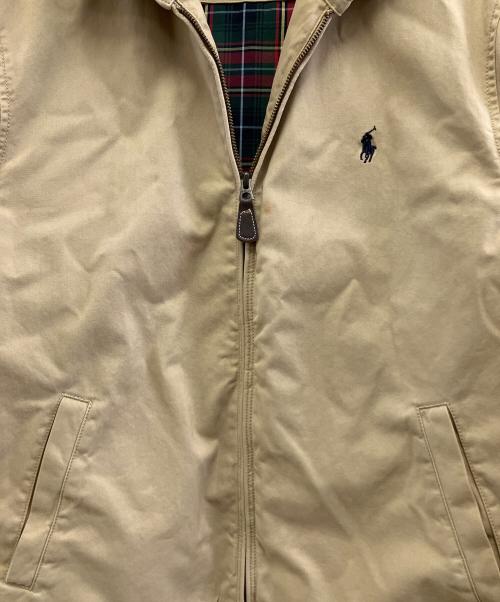 POLO RALPH LAUREN（ポロ・ラルフローレン）POLO RALPH LAUREN (ポロ・ラルフローレン) スイングトップ ベージュ サイズ:M　175/96Aの古着・服飾アイテム