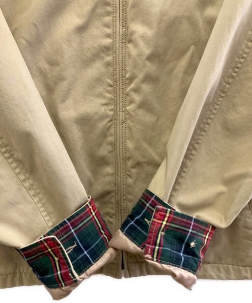 POLO RALPH LAUREN（ポロ・ラルフローレン）POLO RALPH LAUREN (ポロ・ラルフローレン) スイングトップ ベージュ サイズ:M　175/96Aの古着・服飾アイテム