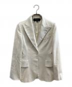 GUCCIグッチ）の古着「テーラードジャケット」｜ベージュ